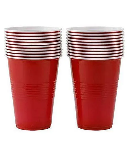 Hippity Hop Beer Pong Glasses (Set of 20) - Red