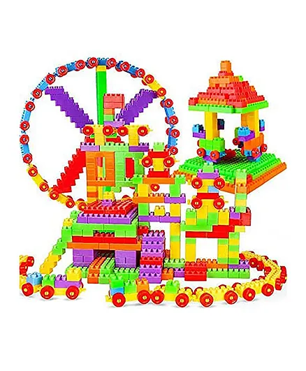 Rinish India Educational Building Block Set for Kids Multicolor - 150 Pcs