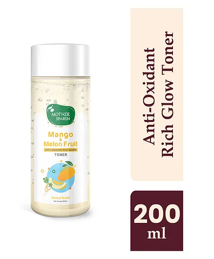 Mother sparsh Mango & Melon Fruit  Anti-Oxidant Rich Glow Toner  -200ml