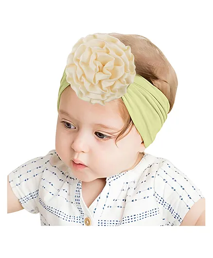 SYGA Baby Girls Soft Nylon Headbands Hair Accessories - Beige
