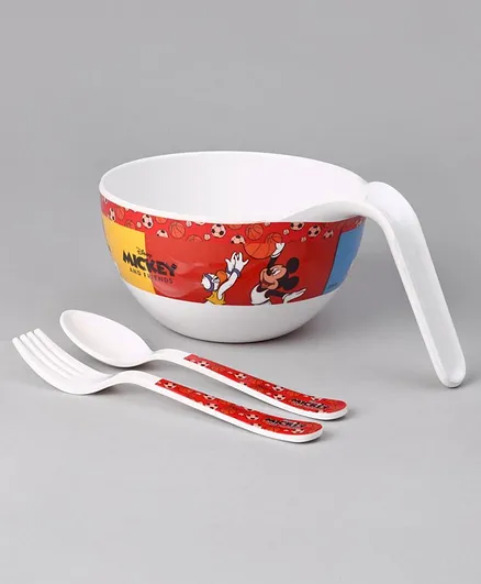Mickey Mouse and Friends Maggie Bowl With Handle Multicolour - 700 ml
