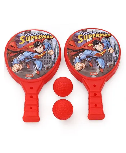 DC Superman Junior Racket Set - Red 
