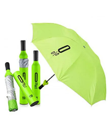 VParents Bottle Shape Foldable Umbrella (Colour May Vary)