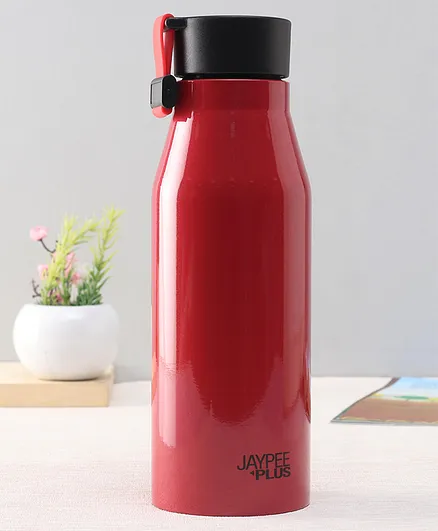 Jaypee Plus Hawk 600 Stainless Steel Bottle Red - 540 ml