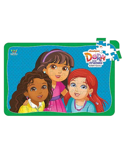 Webby Dora & Friends Emma & Kate Jigsaw Puzzle For Kids- 108 Pieces