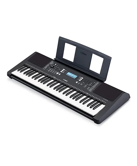 Yamaha 61 Key Touch-Sensitive keys Portable Keyboard PSRE373 - Black