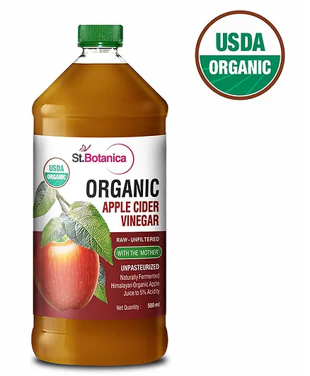 St Botanica Usda Organic Apple Cider Vinegar - 500 ml