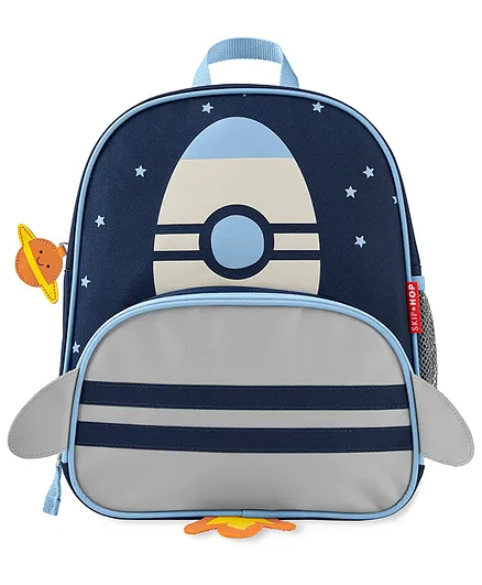 Skip Hop Spark Style Kid Robot Backpack Navy Blue - Height 12.4 inches