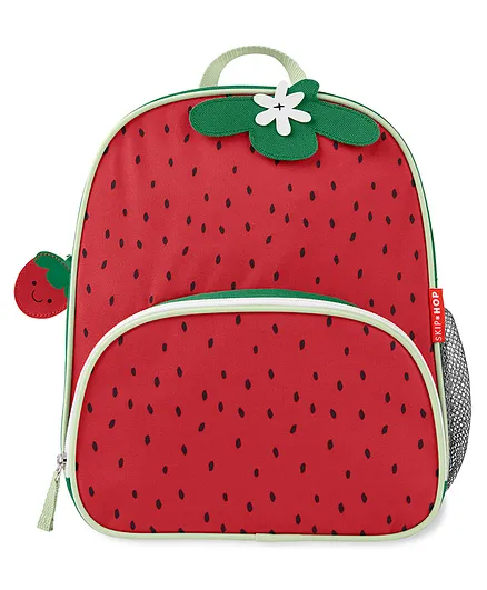 Skip Hop Spark Style Kid Strawberry Backpack Red - Height 15.2 inches