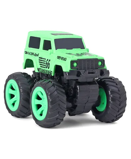 Monster Friction Monster Toy Truck -  Green