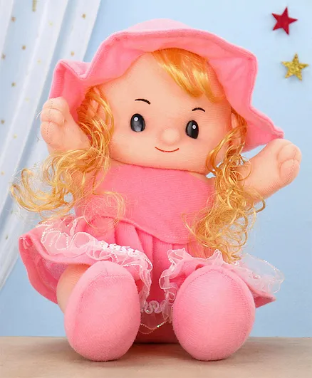 Funzoo Karina Plush Doll Pink - Height 25 cm 