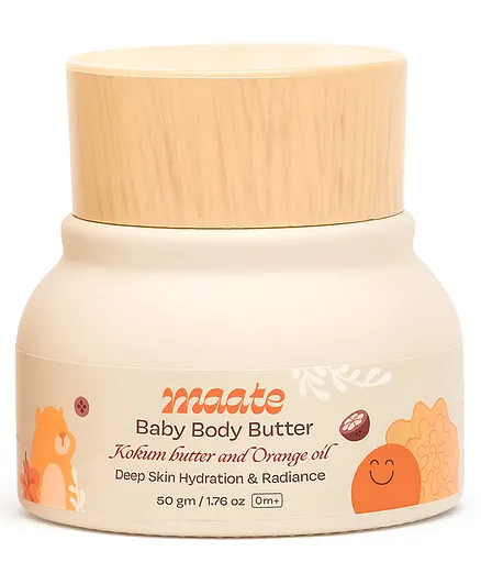 Maate Baby Body Butter Long Lasting Moisturization - 50 gm