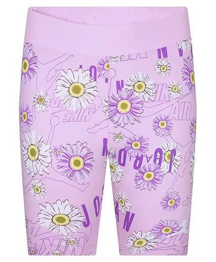 Jordan Flower Child Bike Shorts - Pink