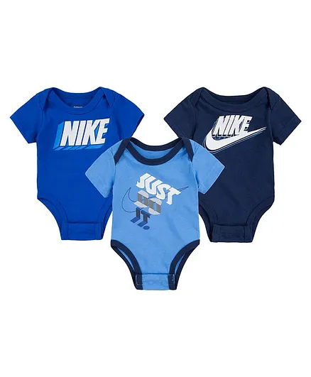 blue nike bodysuit