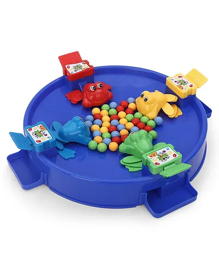 Toyzone Frog Beans Game 4 Players - Multicolor