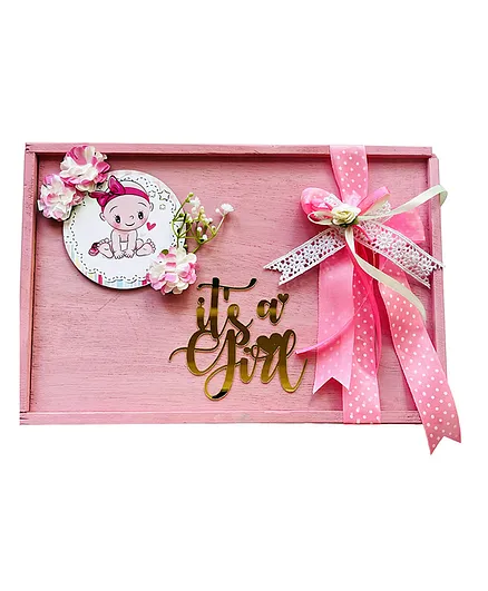 Little Surprise Box Pink Blush Newborn Hamper - Pink