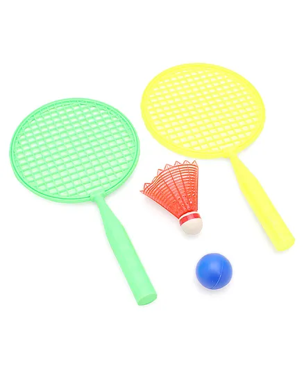 Ratnas Happy Time Badminton Tini Mini Set - Shuttlecock Color May Vary