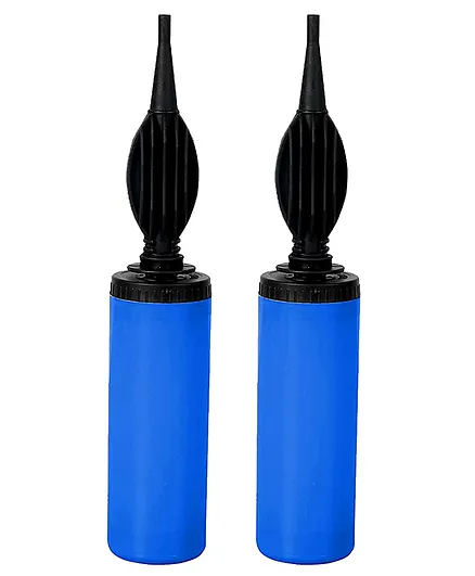 Shopperskart Balloon Hand Pump for balloon Air Inflator Double Action Pump Pack of 2 - Blue