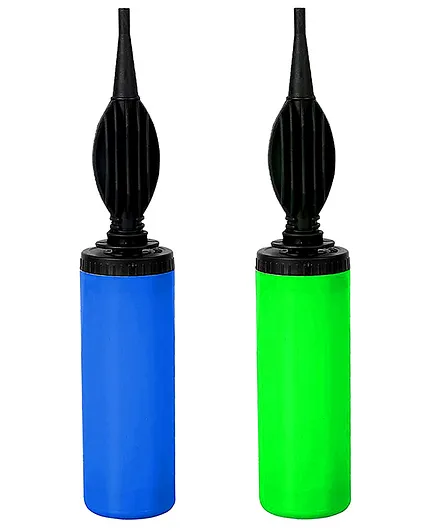 Shopperskart Manual Hand Air Pump for Inflate Balloon Pack of 2 - Multicolor