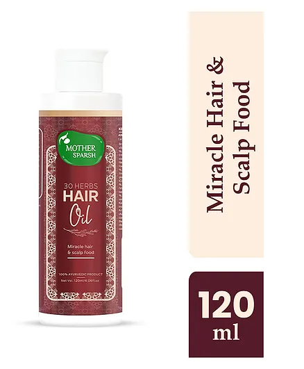 Mother Sparsh 30 Herbs Herbal Hair Oil - 120 ml