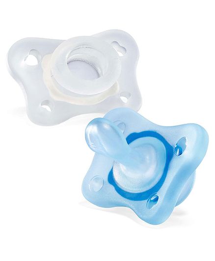 Chicco Mini Soft Soother Pack of 2 (Colour and Print May Vary)