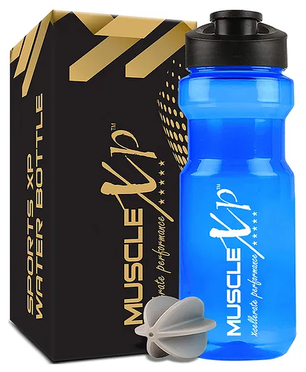 MuscleXP Sports Water Bottle Blue - 700 ml