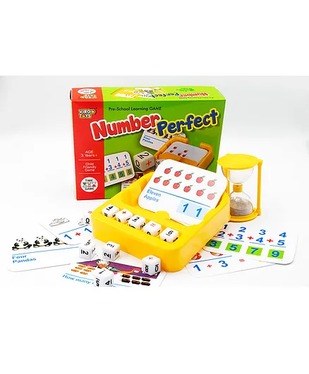 Virgo Toys Number Perfect Game - Yellow