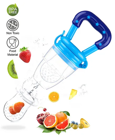 DOMENICO Silicone Fruit and Food Feeder - Blue