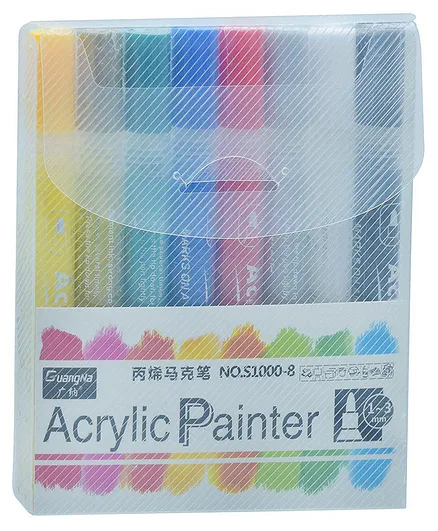 Sanjary Acrlic Marker Painter - 8 Pieces