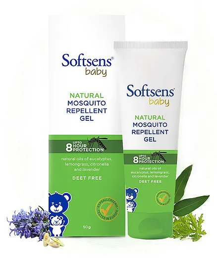 Softsens Natural Mosquito Repellent Gel- 50 gm