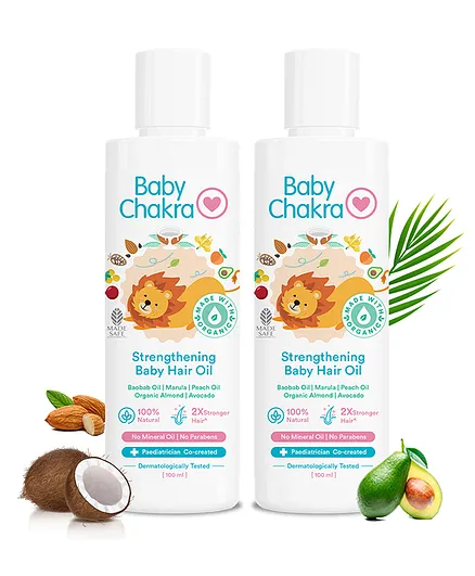 BabyChakra Hair Oil Pack of 2 - 100 ml Each