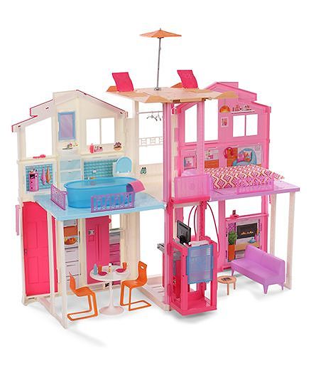 barbie townhouse 3 story