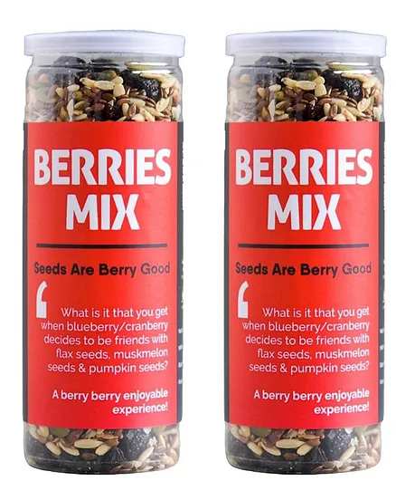 Omay Foods Berries Mix Pack Of 2 - 185 Gm Each