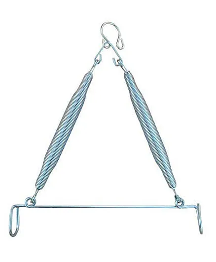 Vparents Baby Triangle Stainless Steel Cradle Spring 15Kg Silver