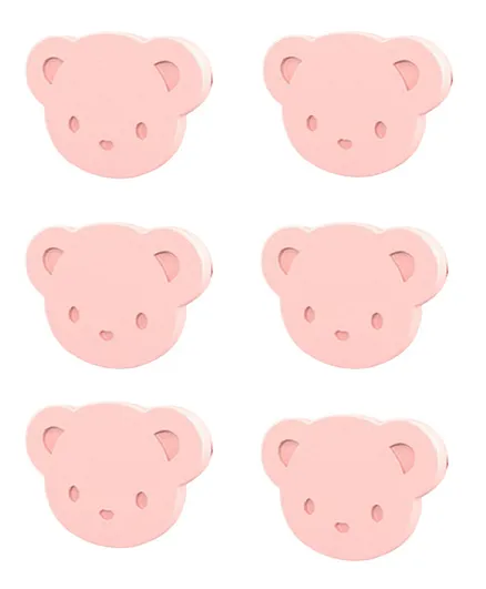 SYGA Children's Safety Pin Cartoon Bear Baby Slobber Towel Pin Pack of 6 - Bear Pink Online in India, Buy at Best Price from - 11934944 SYGA Children's Safety Pin Cartoon Bear Baby Slobber Towel Pin Pack of 6 - Bear Pink Online in India, Buy at Best Price from - 11934944