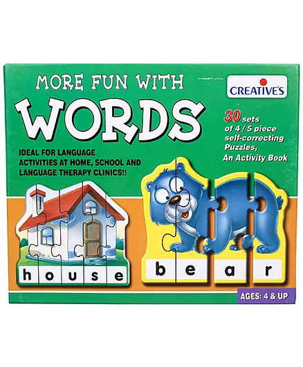 Creative Puzzles More Fun With Words - 30 Sets