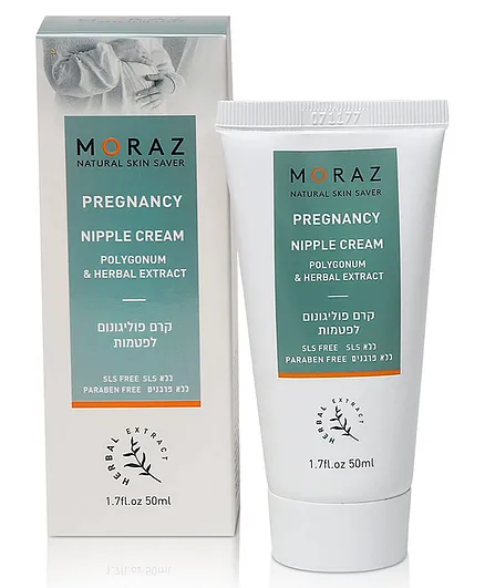 Moraz Nipple Gel Softening During Pregnancy|1.7 Ounce, (50 ML)| Rich in Herbal Extracts, Shea Butter & Avocado Oil | Calms and softens nipples during pregnancy and breastfeeding | Parabens & SLS Free, Animal Component-free