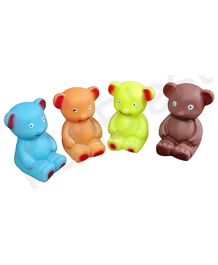 FunBlast Bear Bath Toys for Baby - 4 Pcs