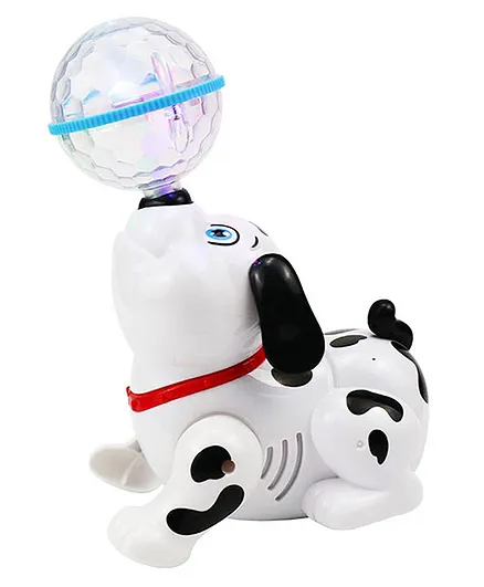 Voolex-Dancing Dog With Music Flashing Lights - Multi Color