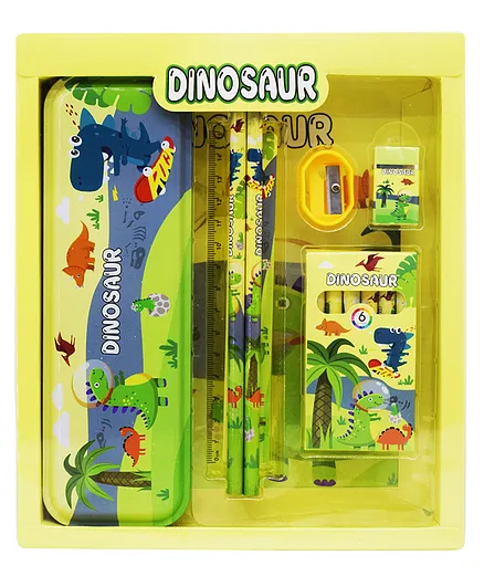 Asera Stationery Gift Pack Dinosaur Theme for Birthday Return Gifts - Pack of 1