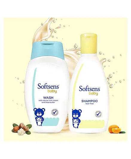 Softsens Baby Tear Free Cleansing Kit - 400 gm
