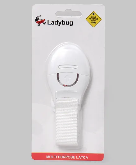 Ladybug Multipurpose Latch - White