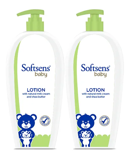 Softsens baby Daily Moisturizing Lotion 400ml Pack of 2