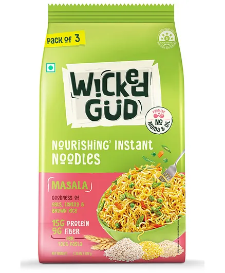 WickedGud Masala Noodles - 207 g