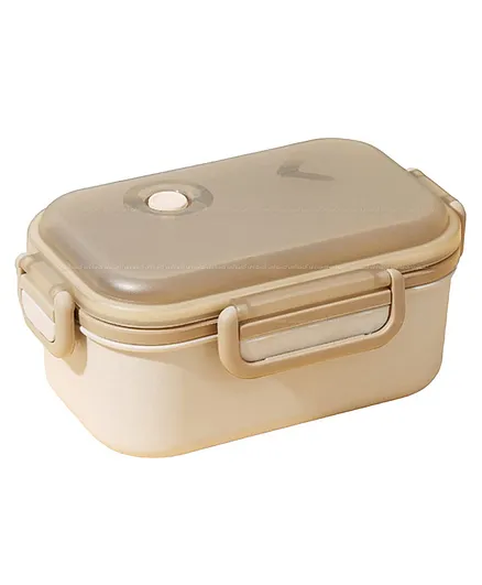 FunBlast Double Layer Lunch Box - White
