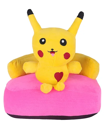 KIDS WONDERS PICKACHU Theme Sofa Chair - Yellow