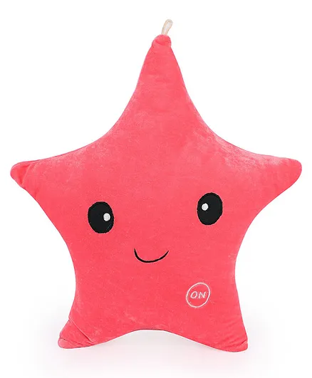 Oscar Home Star Shape Plush Soft Toy Cute Kids Fabric Pillow Stuffed - Pink