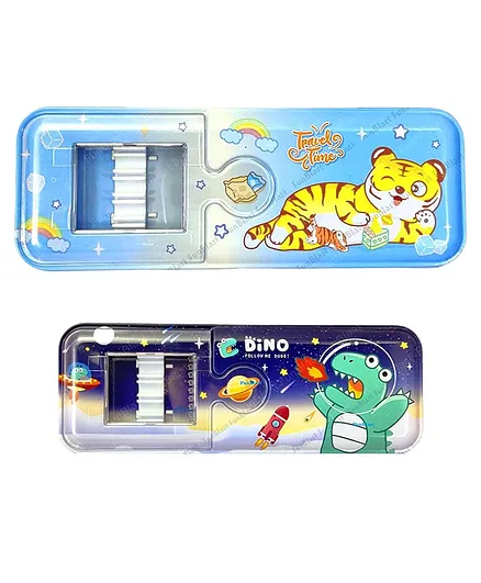 FunBlast Cartoon Design Metal Pencil Box with Pencils - Multicolour Online  in India, Buy at Best Price from  - 12199117