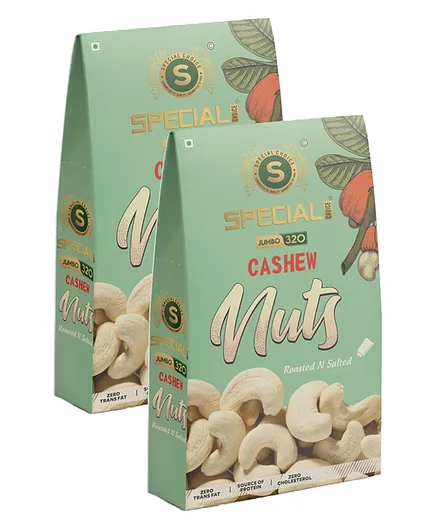 Special Choice Cashew Nuts Roasted And Salted Pack Of 2 - 500 gm
