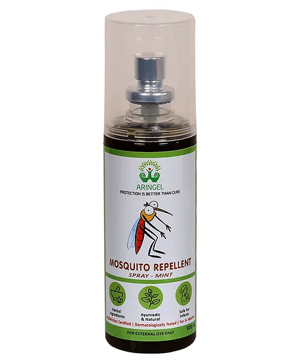 Aringel Herbal Anti Mosquito Spray Mint - 100 ml